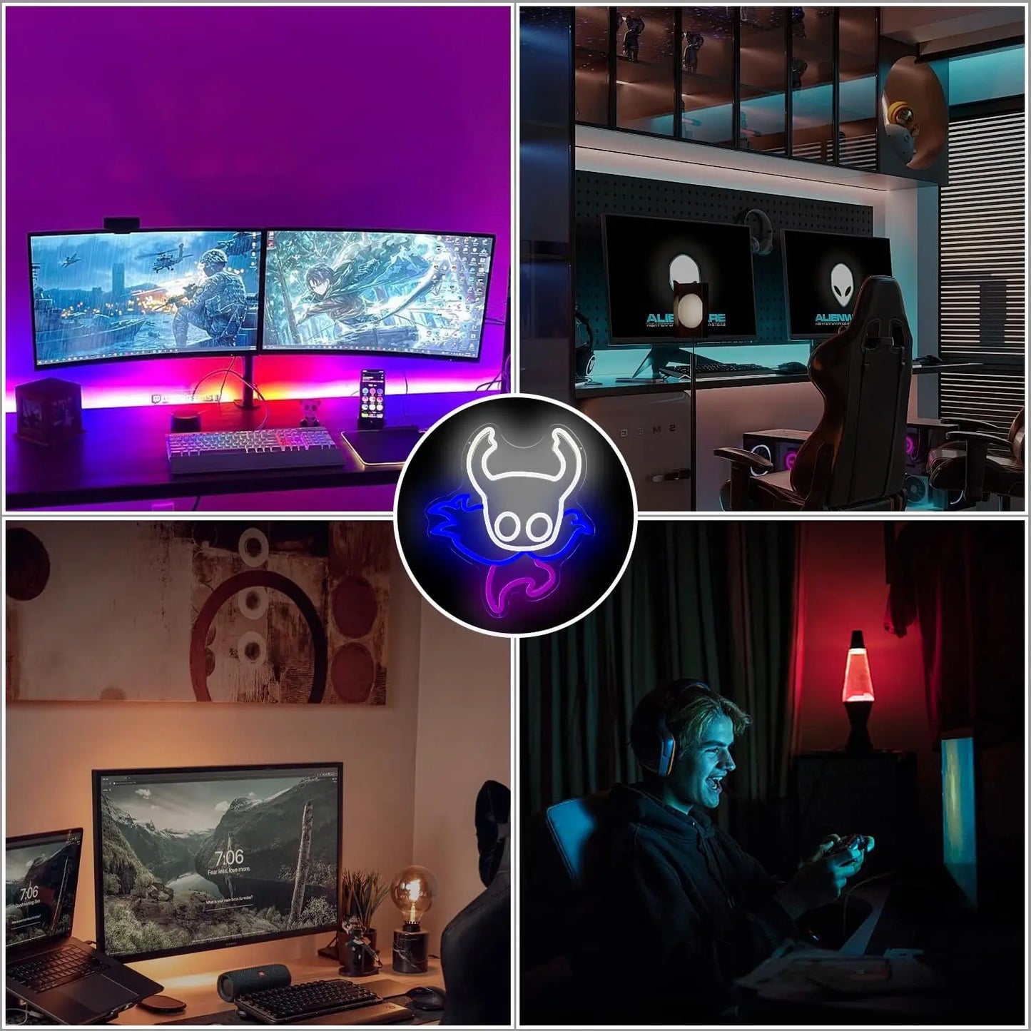 Anime Neon Light Sign