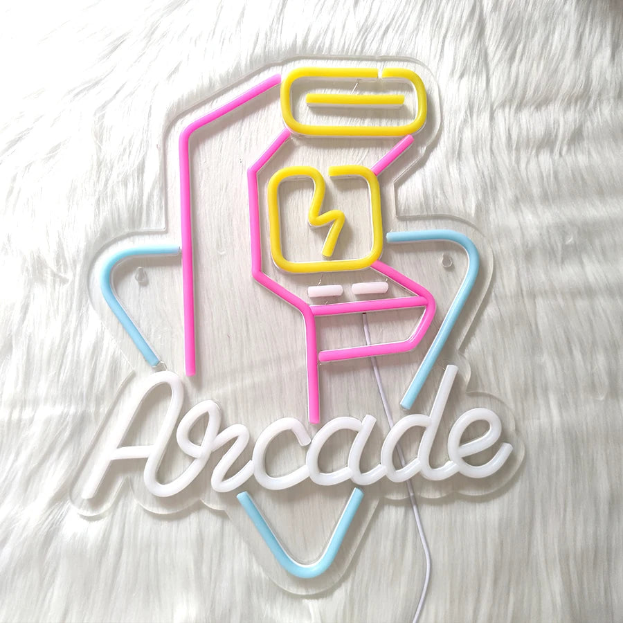 Led Sign Of Color Game Machine