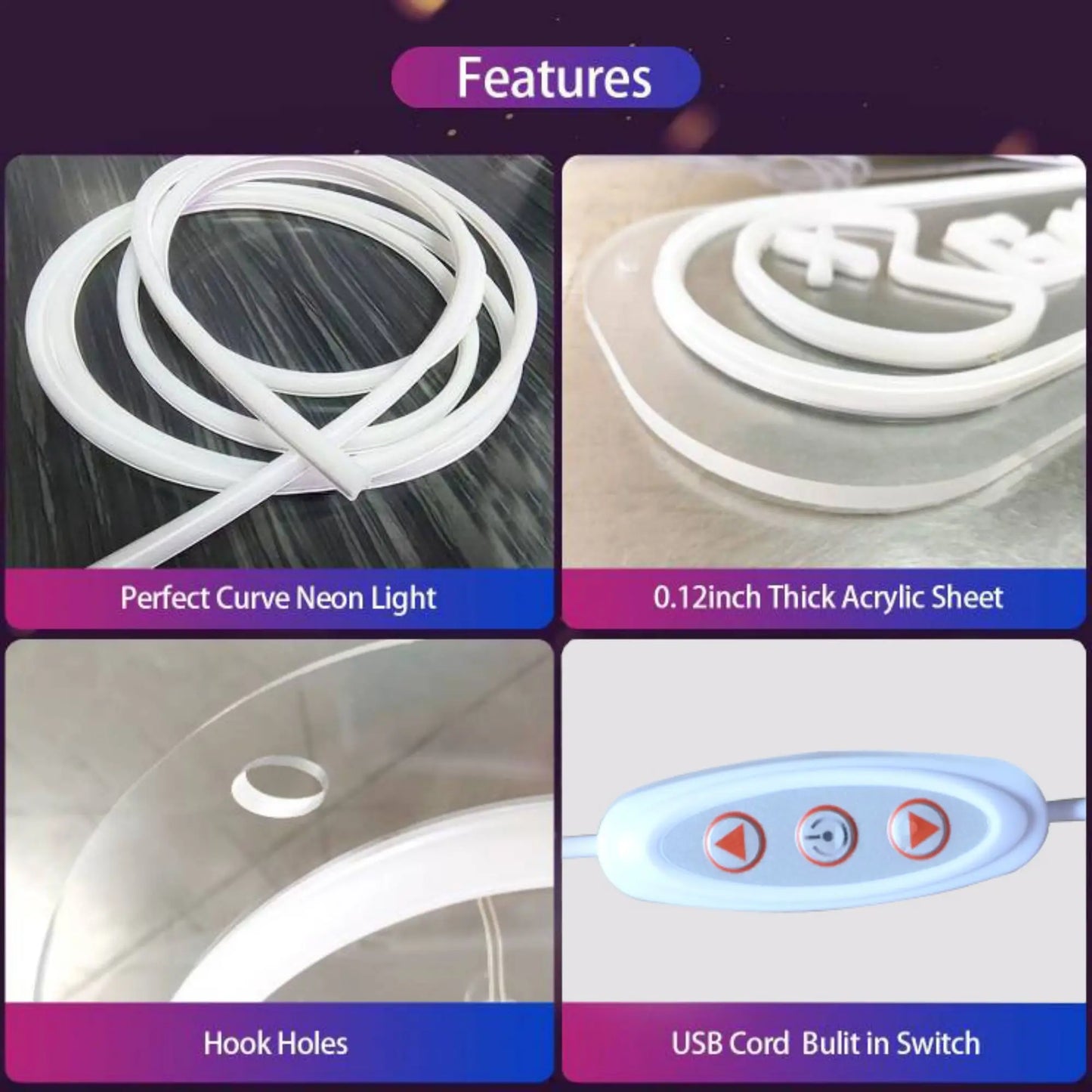 Basketball Neon Sign for Bedroom / Wall Decoration