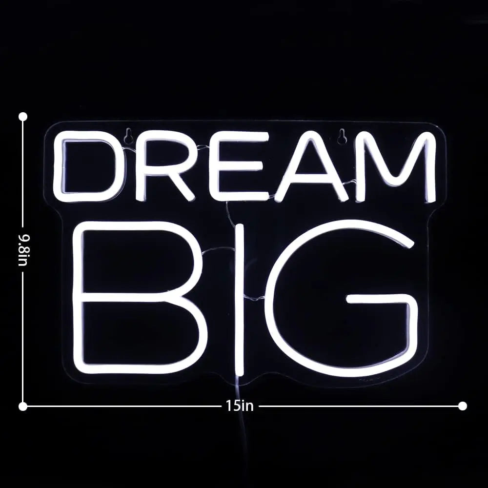 Dream-Big Neon Sign