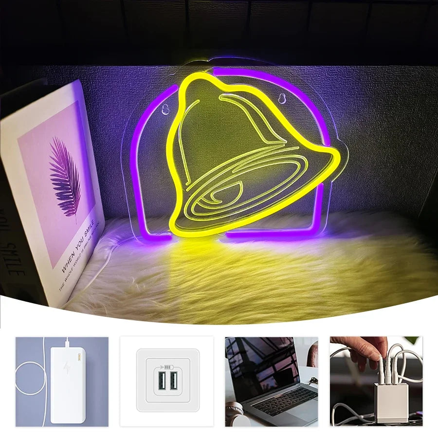 Taco Bell Neon Led Sign