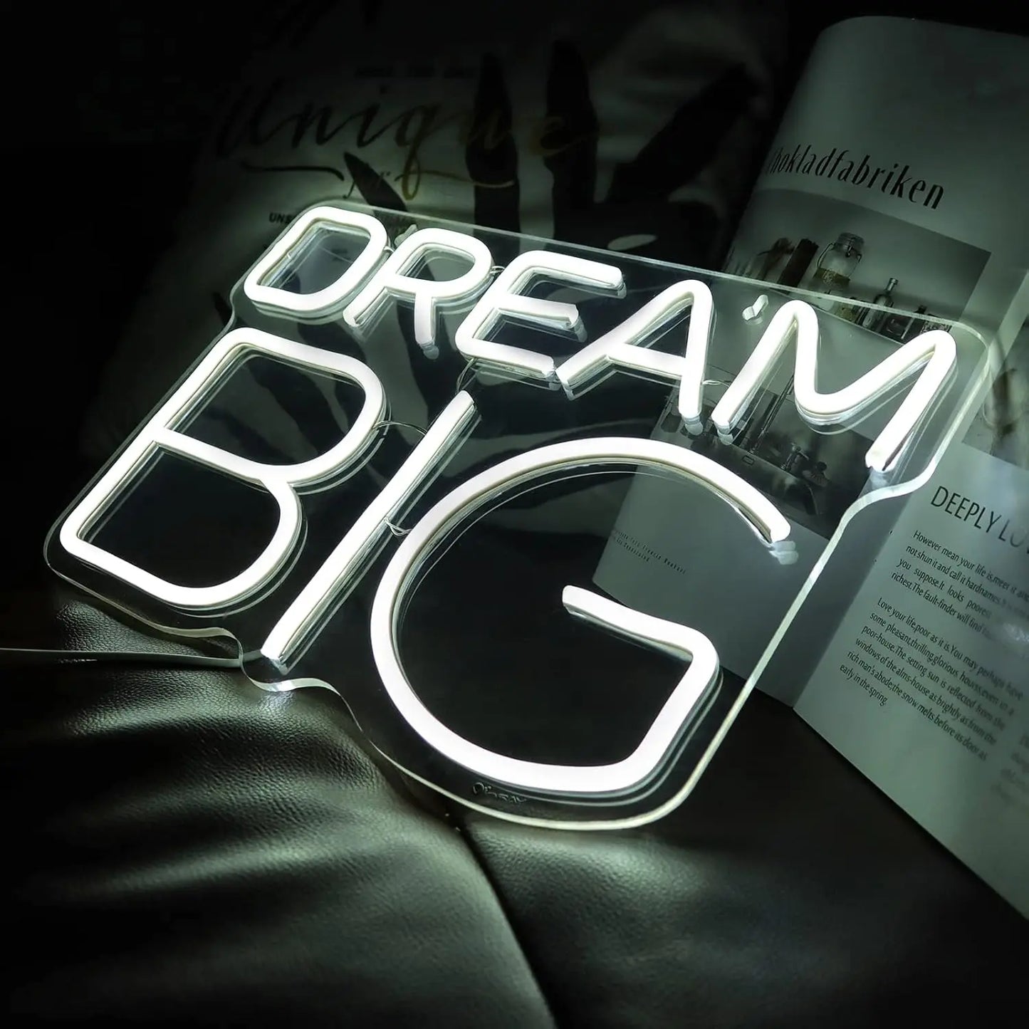 Dream-Big Neon Sign