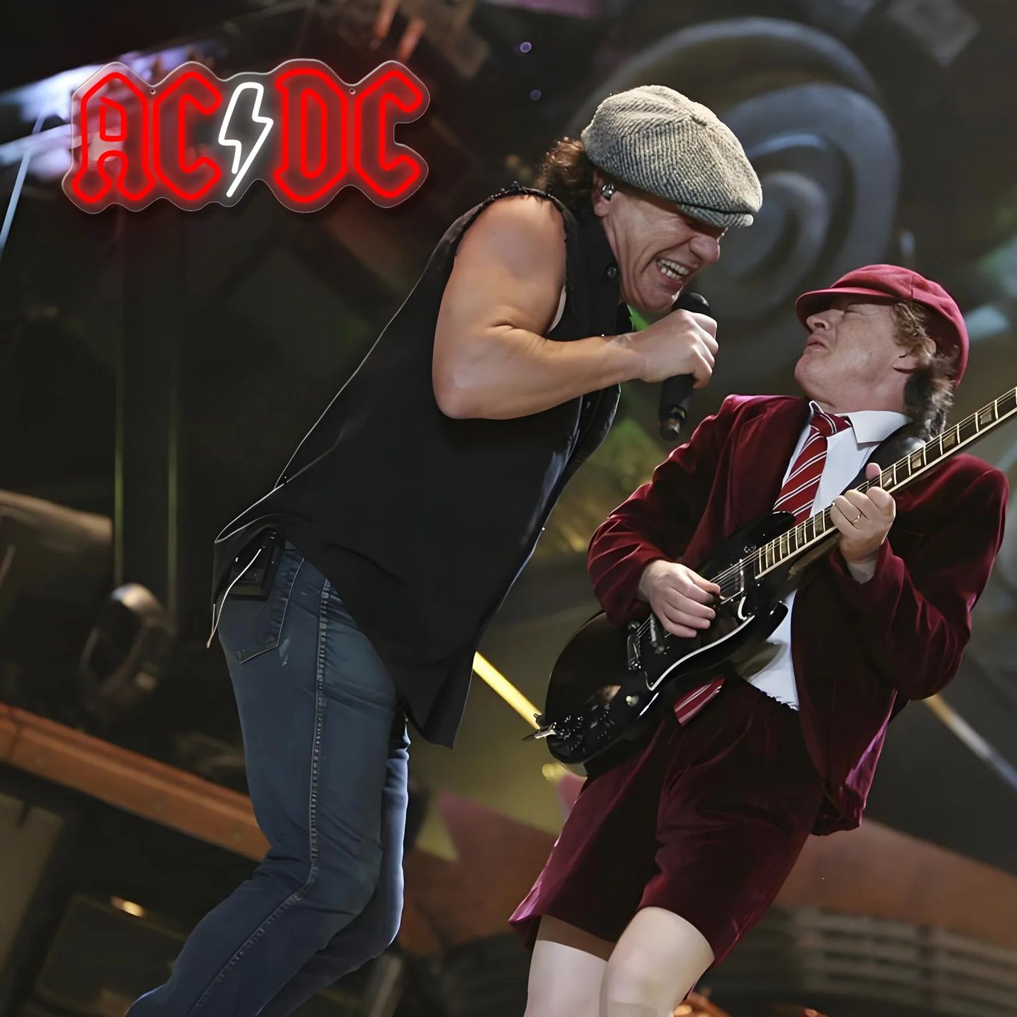 AC/DC neon LED sign for AC/DC BAND FANS