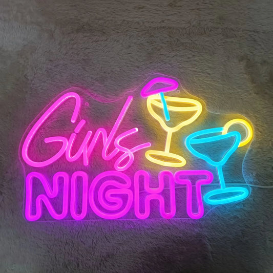 Girls NIGHT Neon Sign