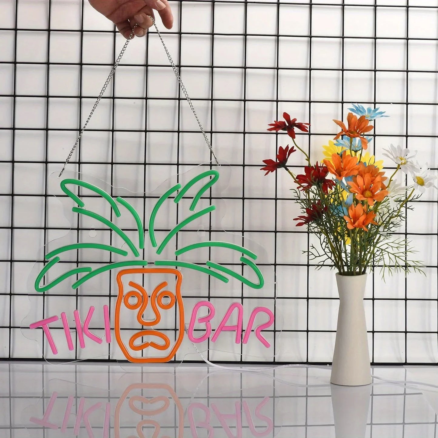 Neon Light Sign For Tiki Bar