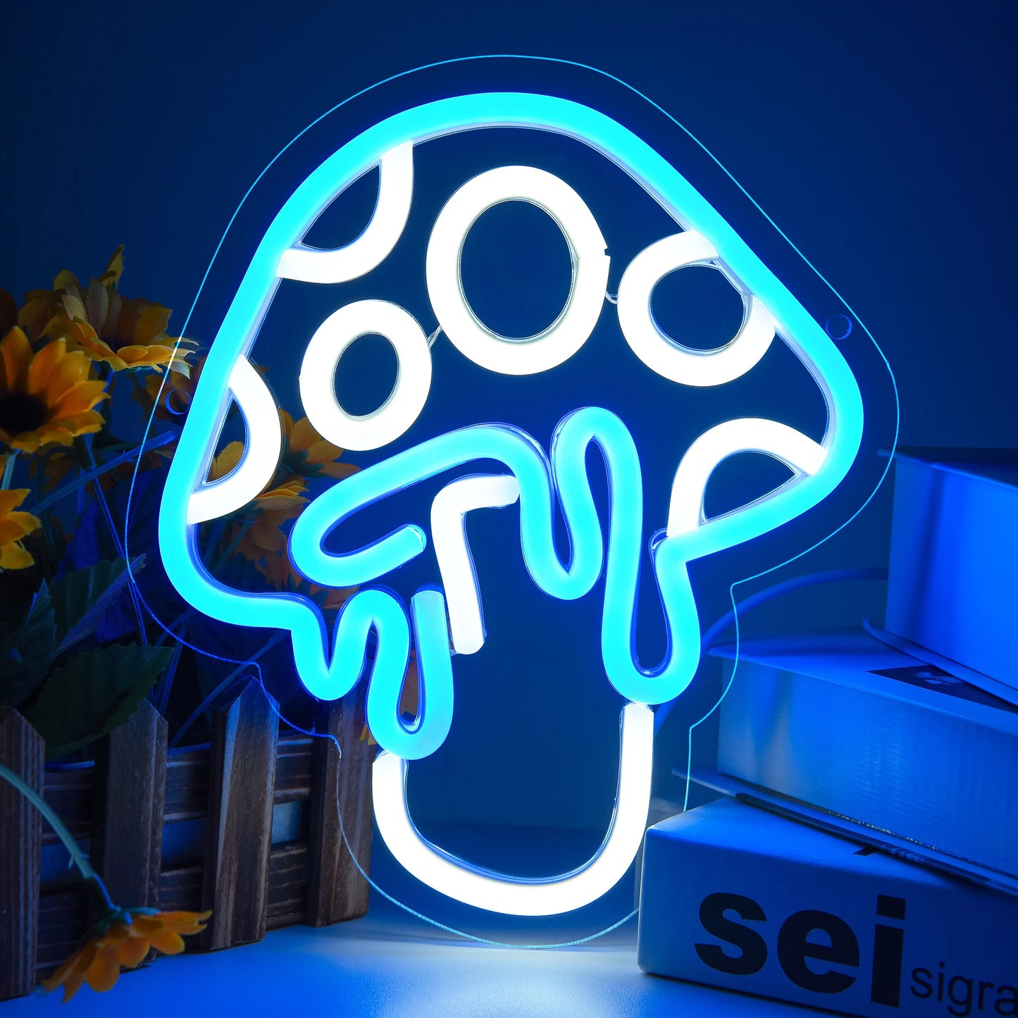 Mushroom Neon Sign Led