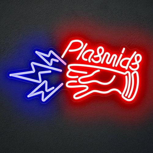 Plasmids  Neon Sign