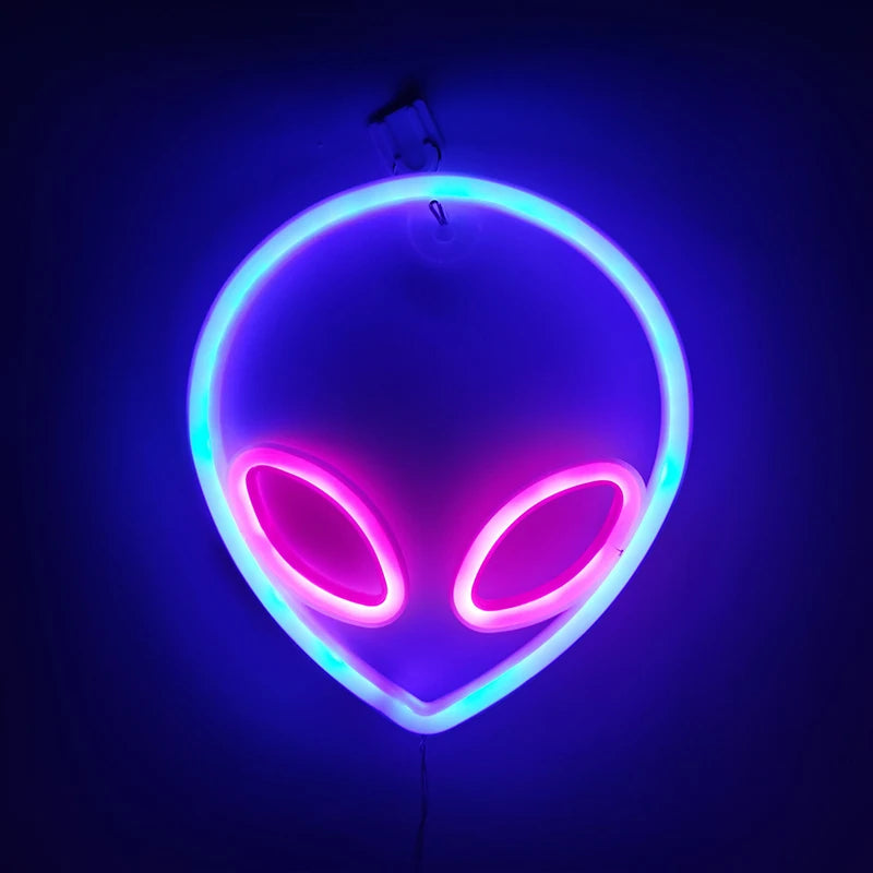 Alien Neon Lights