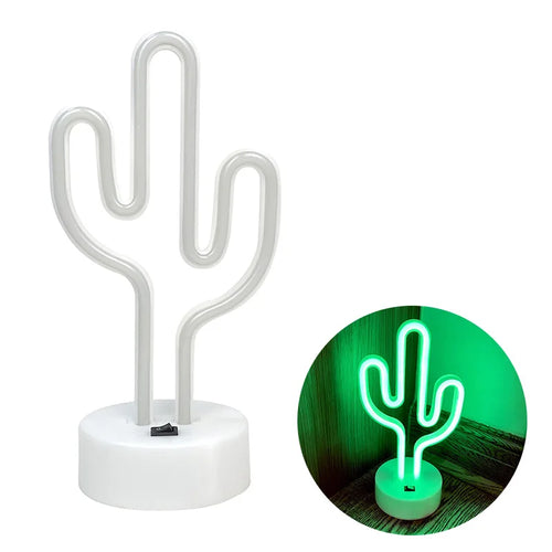 Cute Cactus Neon Sign