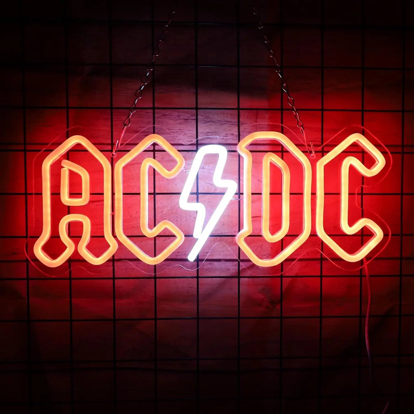 AC/DC neon LED sign for AC/DC BAND FANS