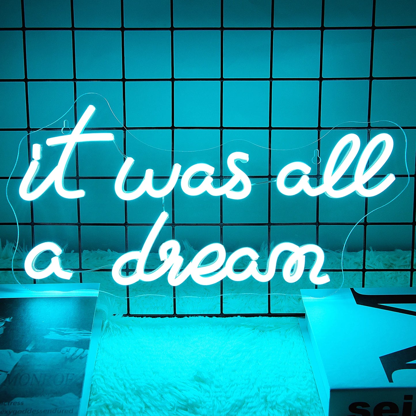 It Was All a Dream Neon Sign for Wall Decor