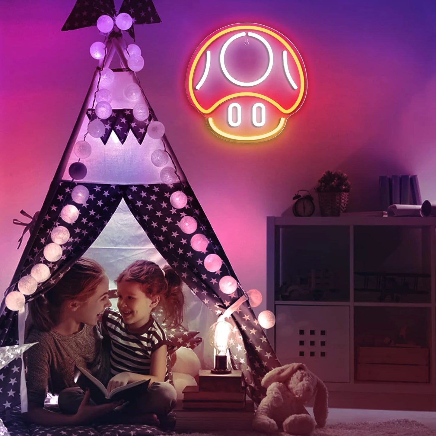 Anime Mushroom LED Neon Sign