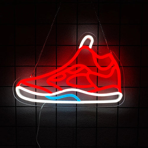 Sneaker Neon Signs for Wall Decor