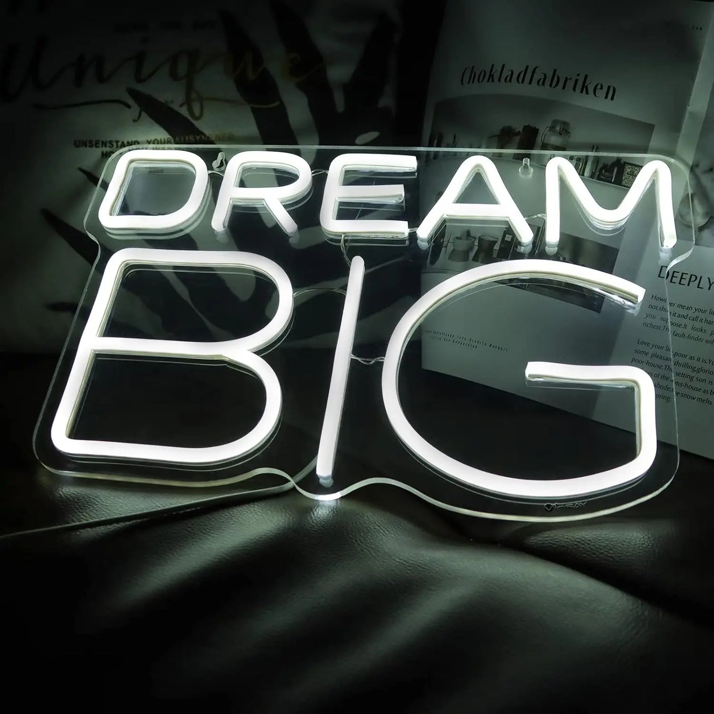 Dream-Big Neon Sign