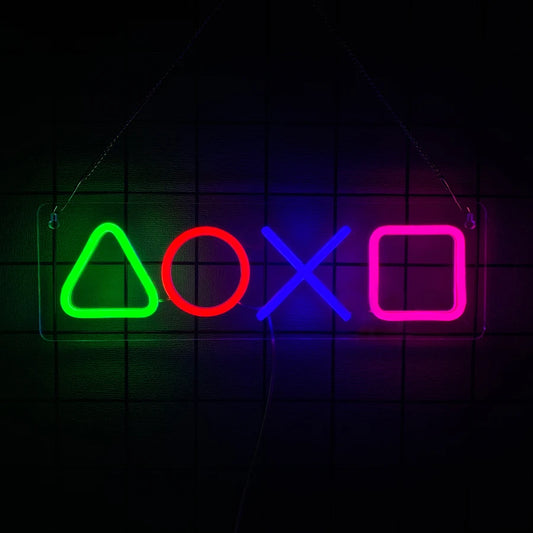 Game Symbol Neon Sign / Used For Game Studio