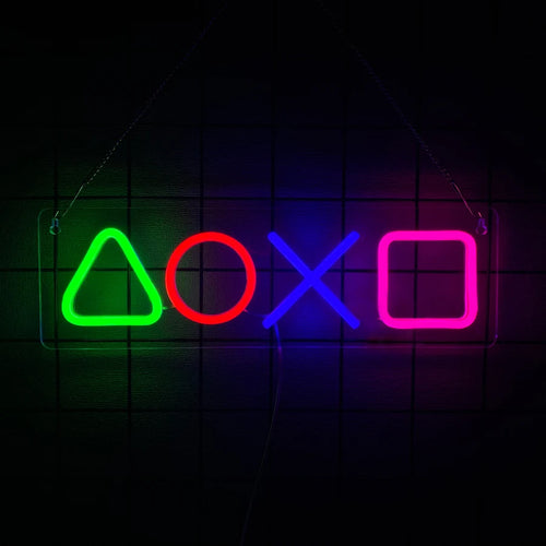 Game Symbol Neon Sign / Used For Game Studio