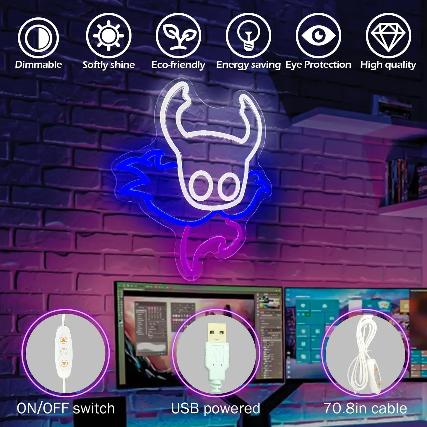 Anime Neon Light Sign