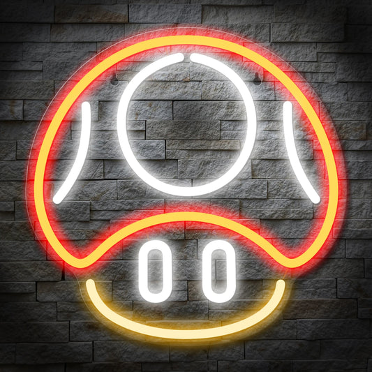Anime Mushroom LED Neon Sign