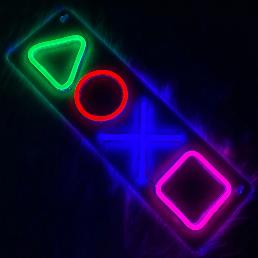 Game Symbol Neon Sign / Used For Game Studio