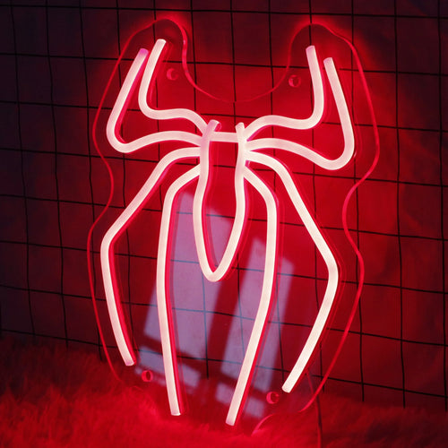 Spider Neon Sign Led