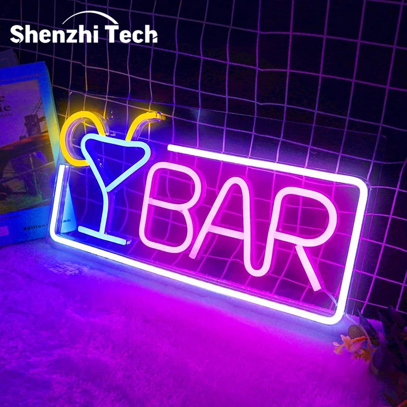 Neon Led Sign Bar