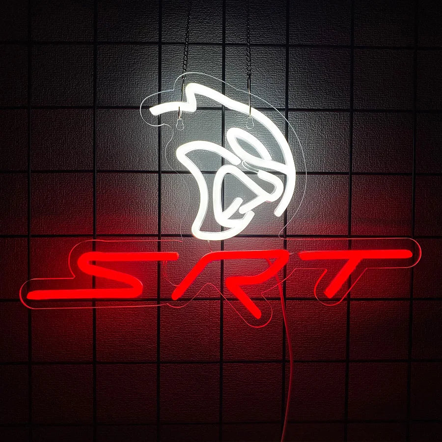 SRT Car Service Neon LED Signs