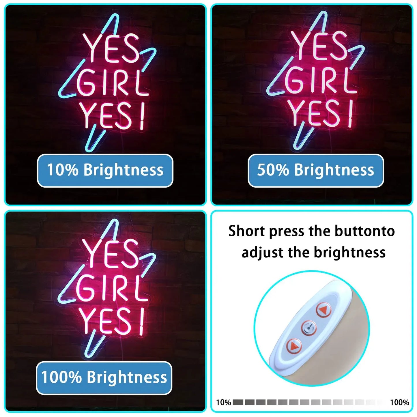 YES GIRL YES! Neon Sign