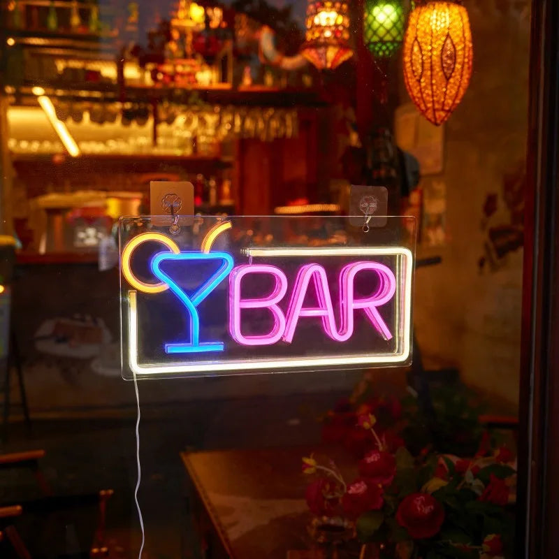 Neon Led Sign Bar
