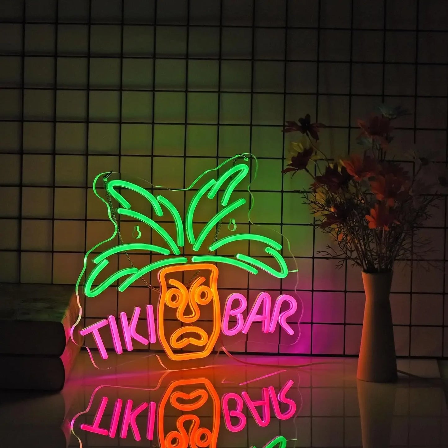 Neon Light Sign For Tiki Bar