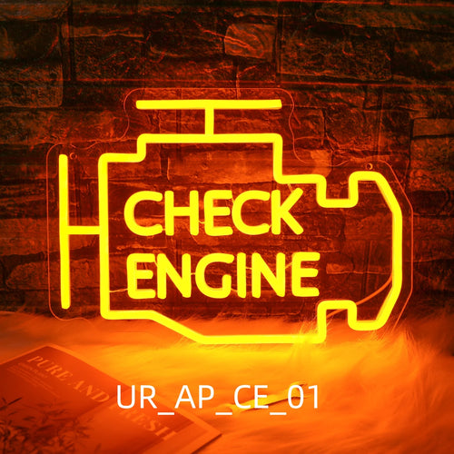 Check Engine Neon Light