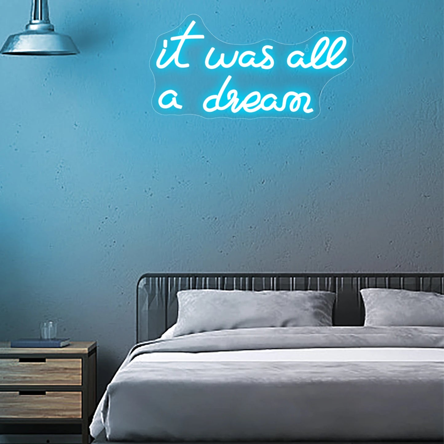 It Was All a Dream Neon Sign for Wall Decor