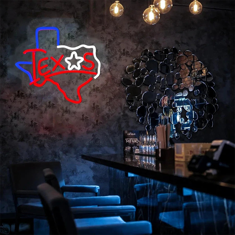 Texas Neon LED Light