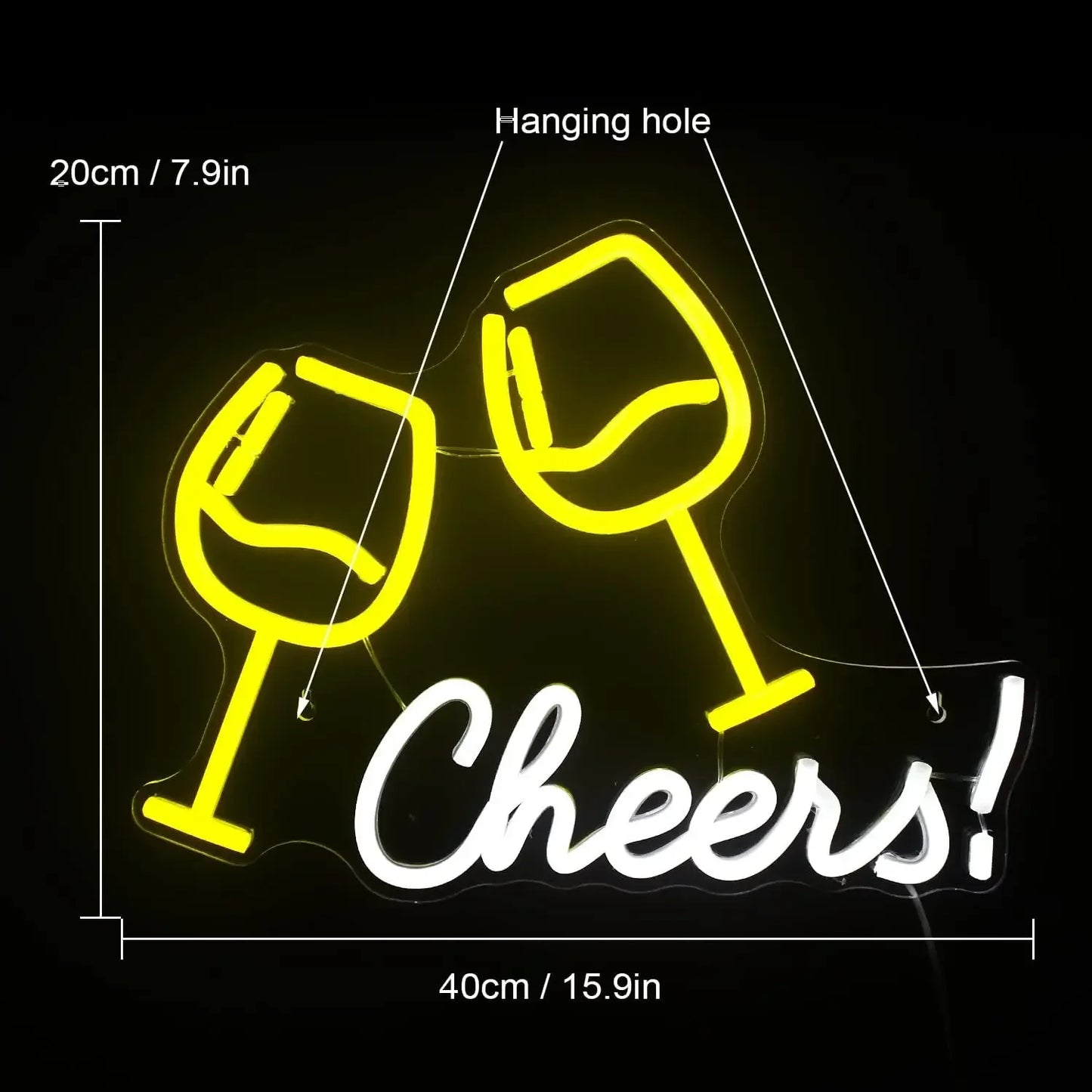 Cheers Neon Sign / LED Neon Light  for Bar