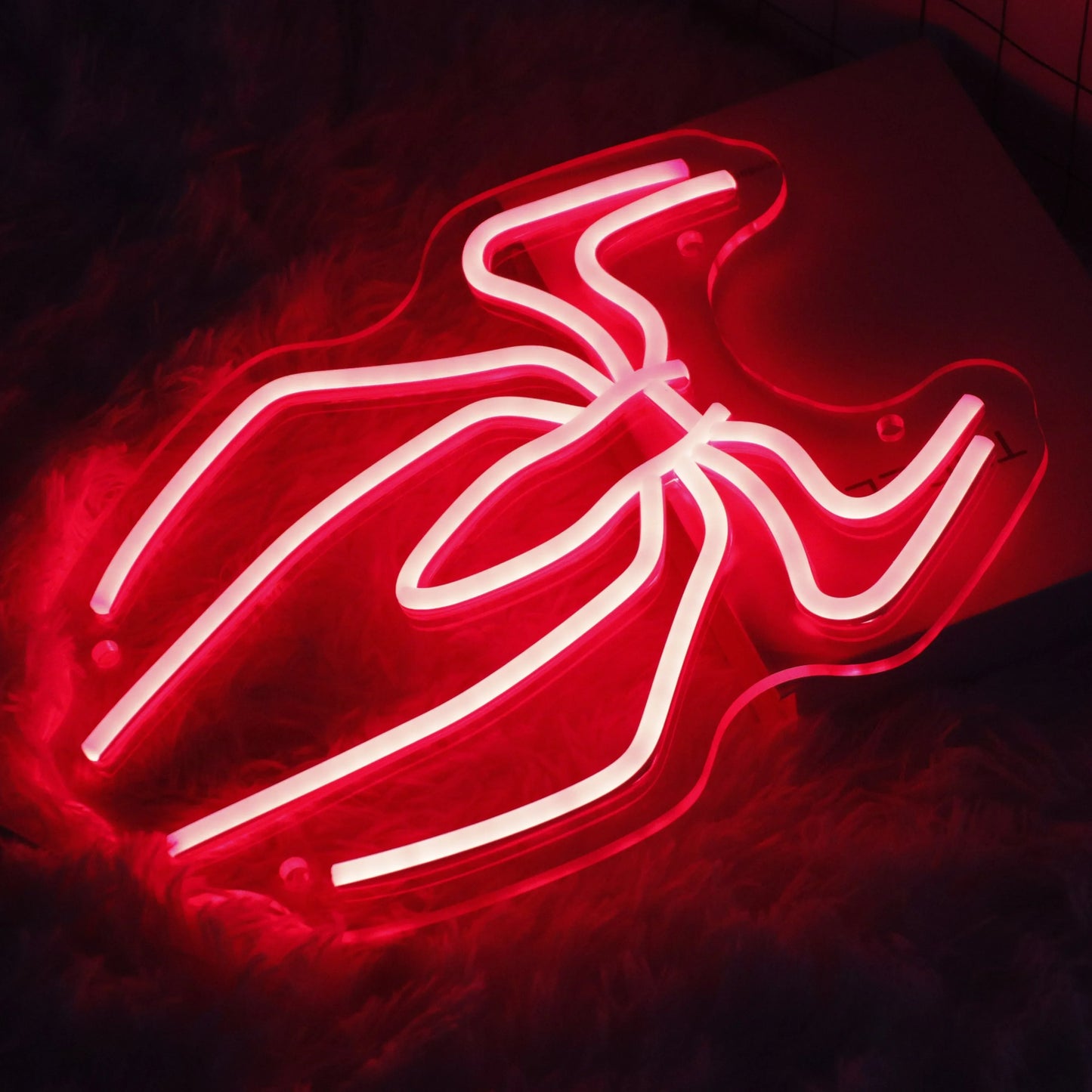 Spider Neon Sign Led