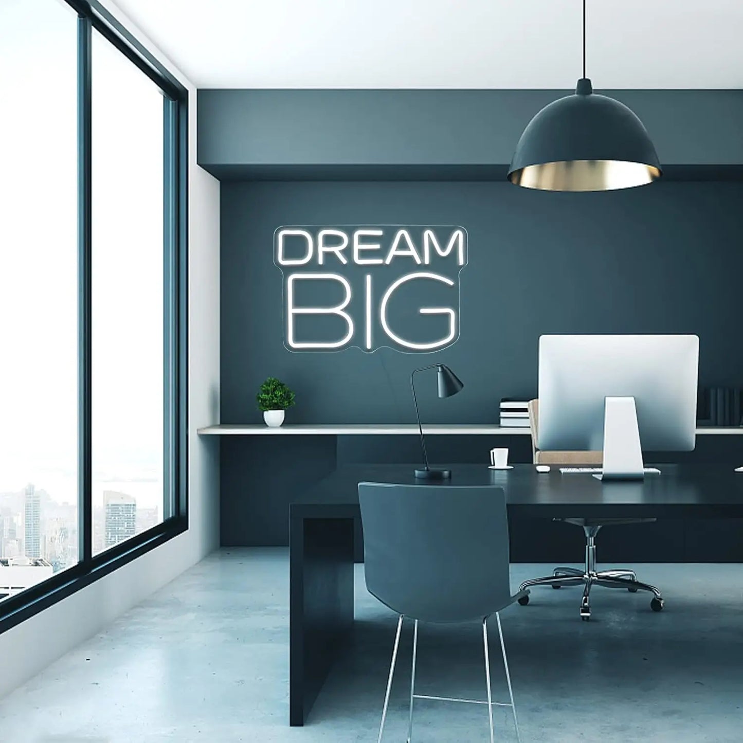 Dream-Big Neon Sign