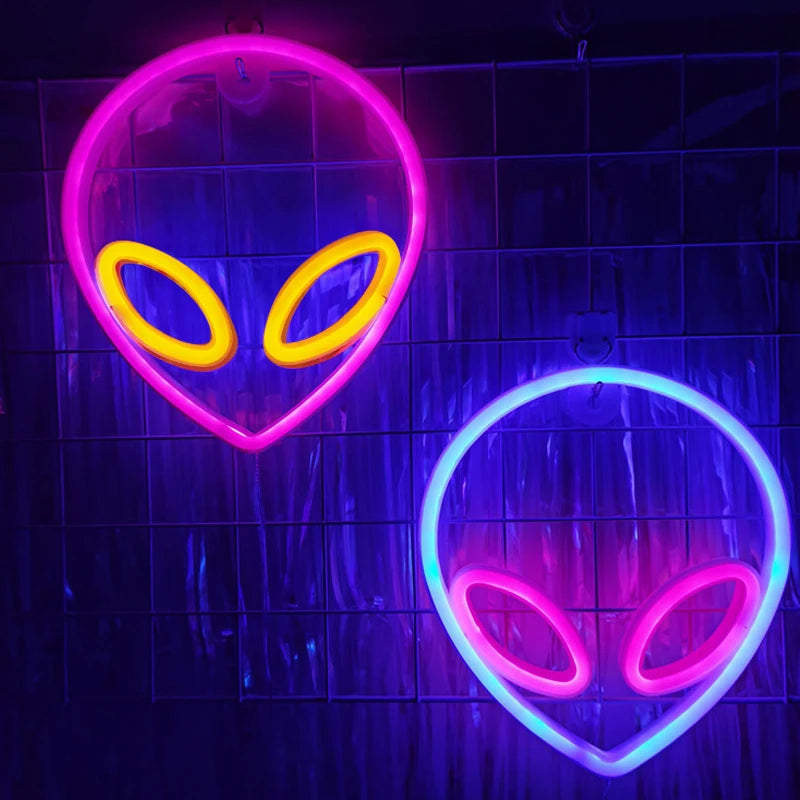 Alien Neon Lights