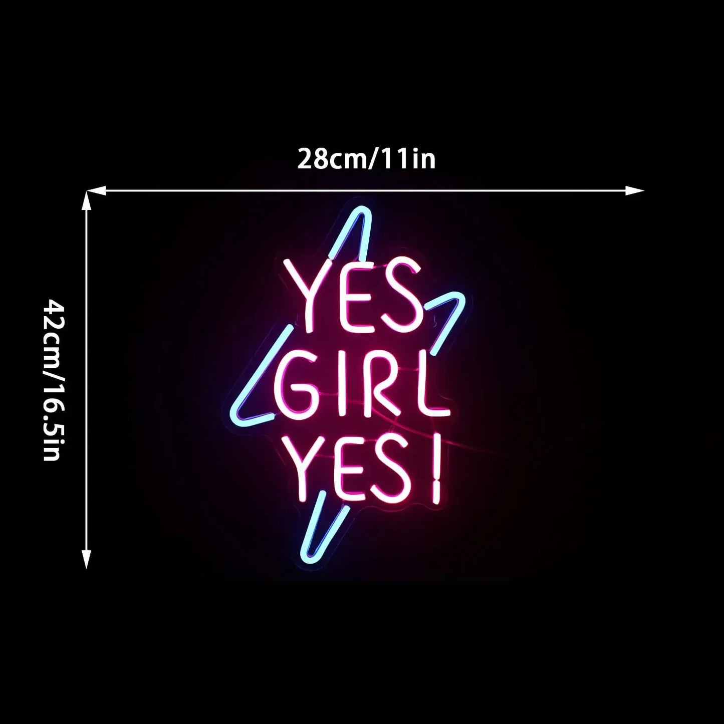 YES GIRL YES! Neon Sign