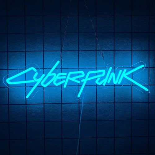 Cyberpunk Edge Runner Neon Sign for Game Zone Decor