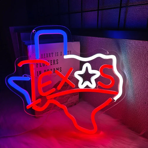 Texas Neon LED Light